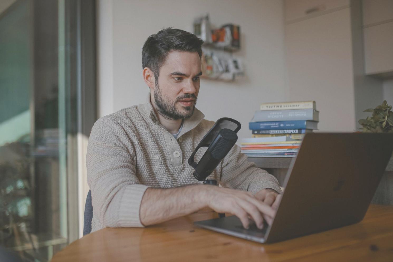 Business professional analyzing financial reports and data